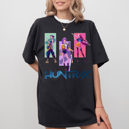 Huntrix - K -pop Demon Hunter Character 2025  Unisex T-shirt/Crewneck/Hoodie