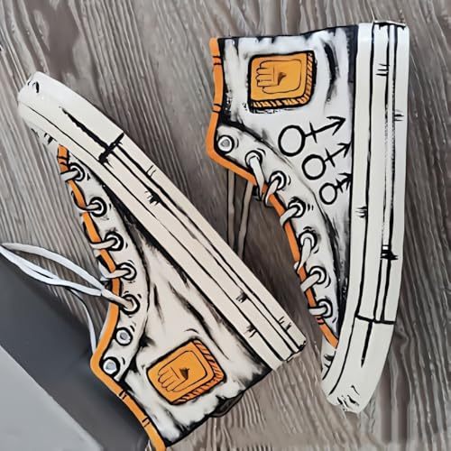 JoJo's Bizarre Adventure JOJO Shoes Graffiti Sneakers Shoes