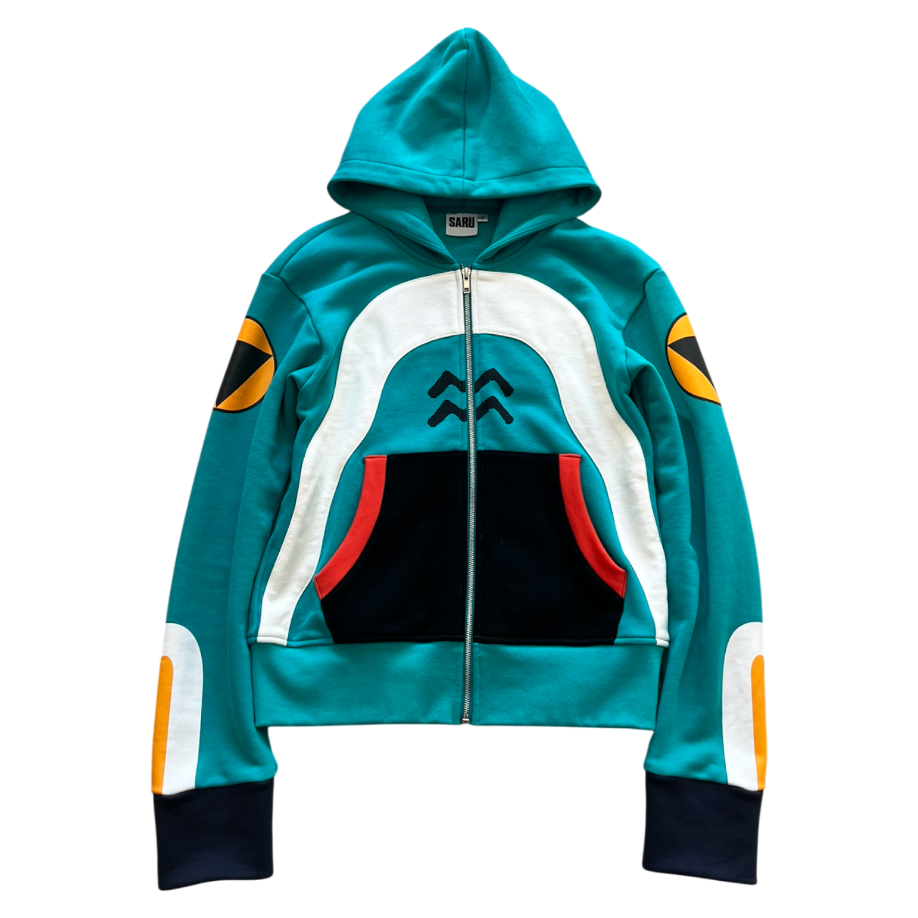 SARU "canti" zip up hoodie