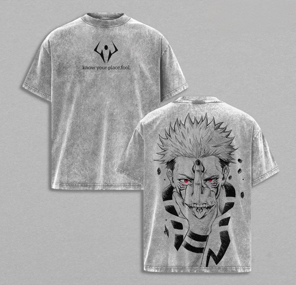 Jujutsu Kaisen :Ryomen Sukuna Vintage T-shirt/Crewneck/Hoodie