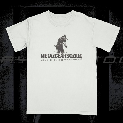 Metal Gear Solid 4 Cotton T-shirt