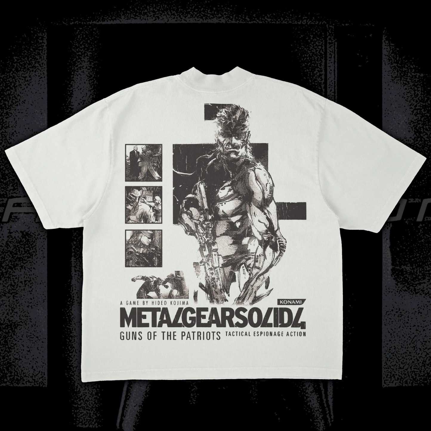 Metal Gear Solid 4 Cotton T-shirt