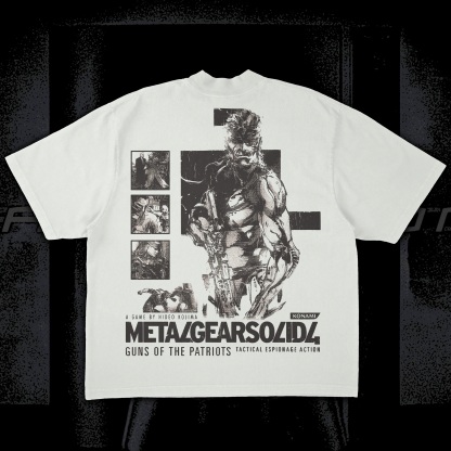 Metal Gear Solid 4 Cotton T-shirt