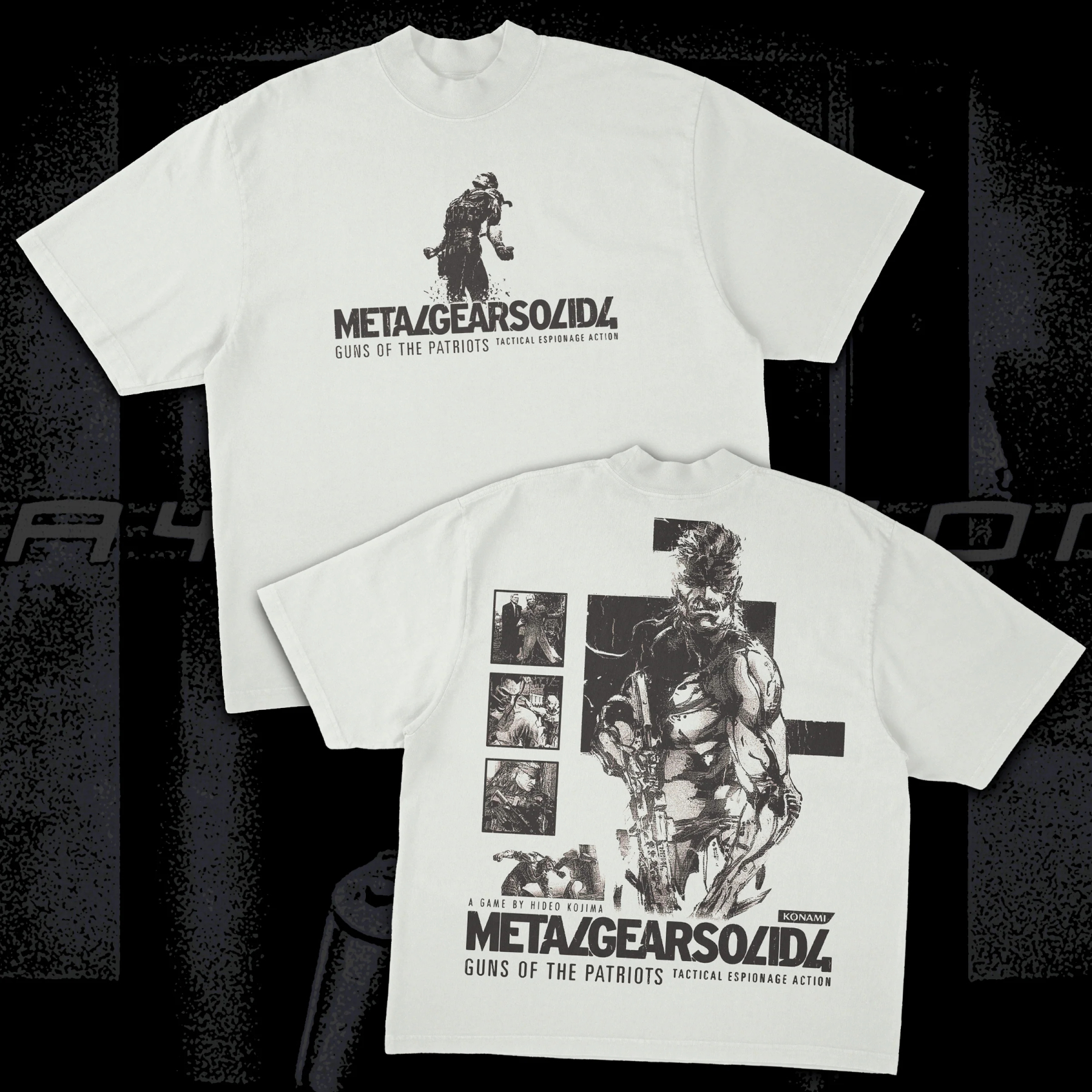 Metal Gear Solid 4 Cotton T-shirt