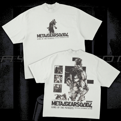 Metal Gear Solid 4 Cotton T-shirt