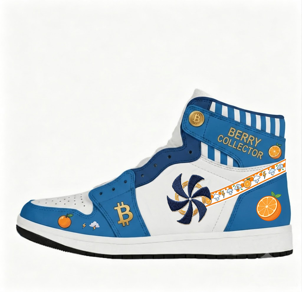 One Piece Custom Titans Style Shoes Hand Painted