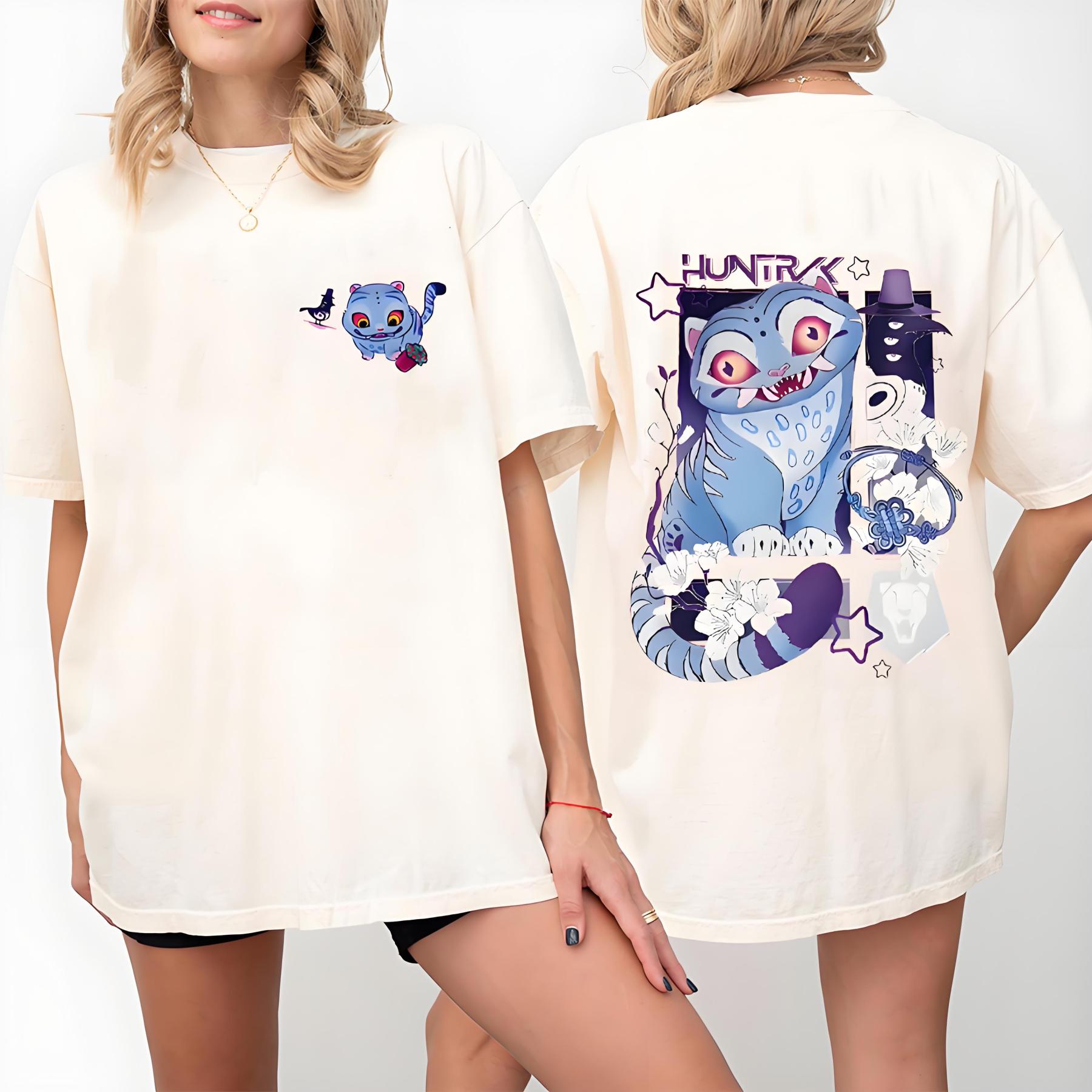 Cute Derby Tiger Demon Hunters 2-sided Shirt