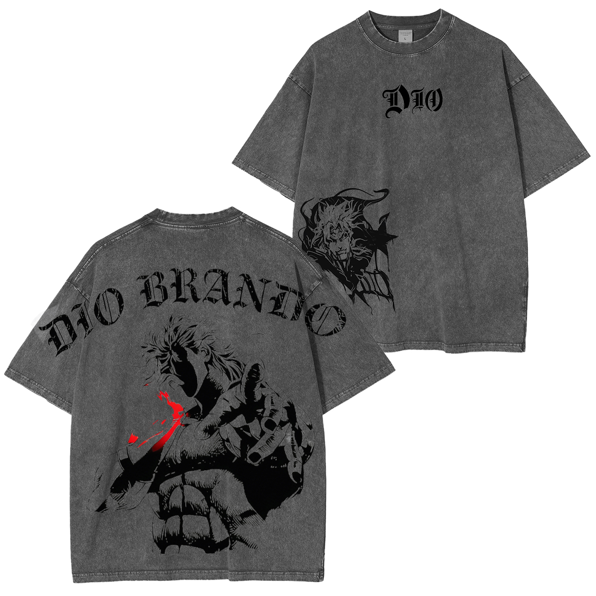 JoJo's Dio Brando Unisex  Washed T-Shirt