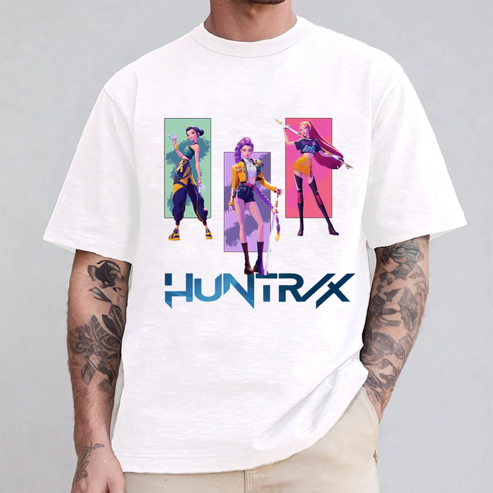 Huntrix - K -pop Demon Hunter Character 2025  Unisex T-shirt/Crewneck/Hoodie