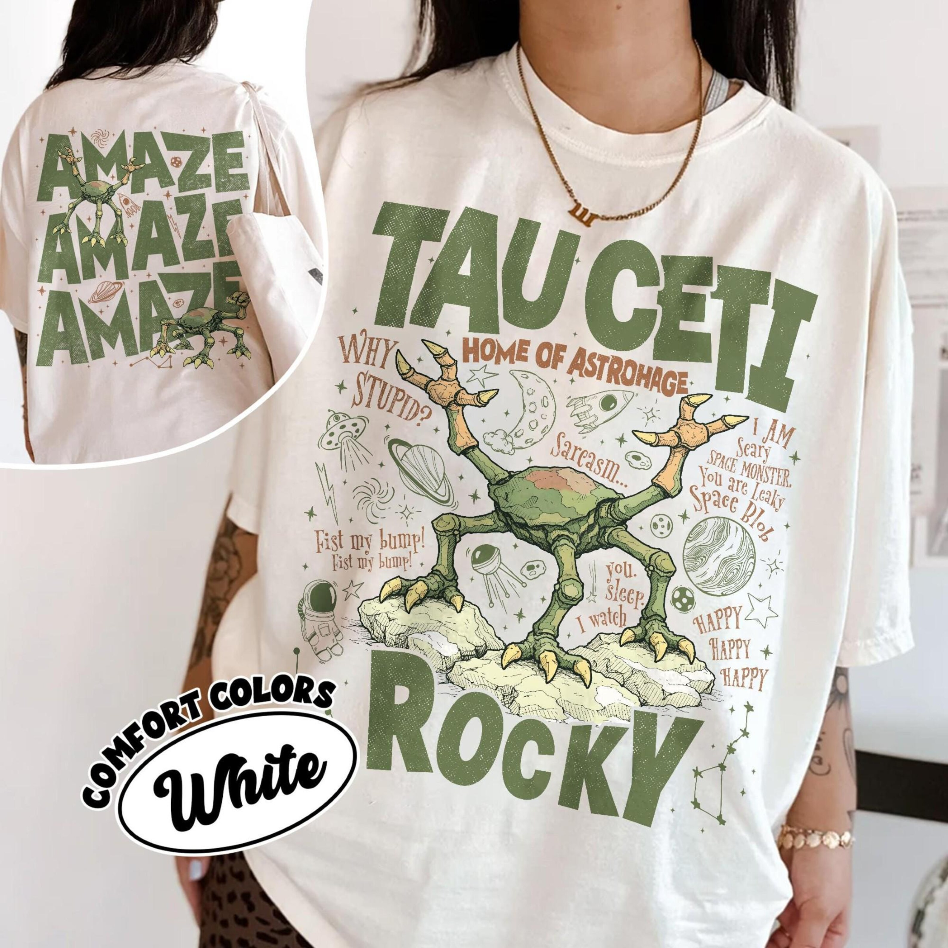 Rocky Tau Ceti Astrophage,Project Hail Mary Inspired Unisex Shirts/Crewneck/Hoodie