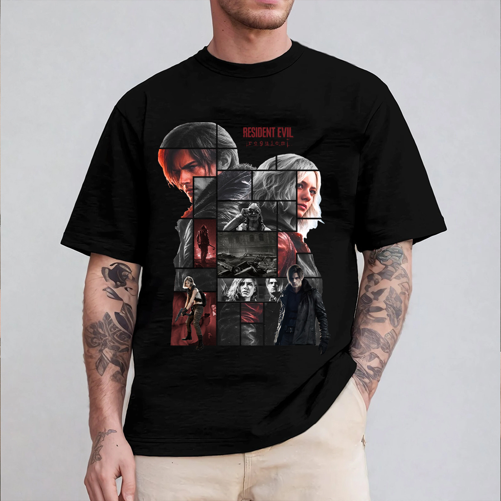 Leon Kennedy Resident Evil 9 Oversized T-shirt/Crewneck/Hoodie
