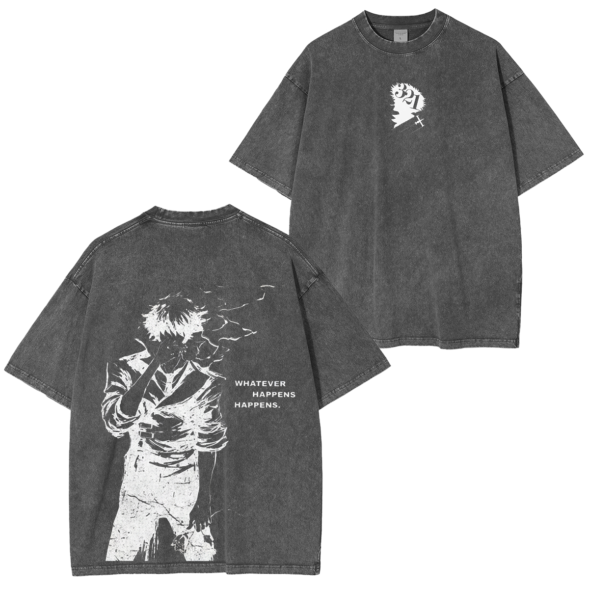 Cowboy Bebop Spike Spiegel . Vintage Washed T-shirt/Crewneck/Hoodie