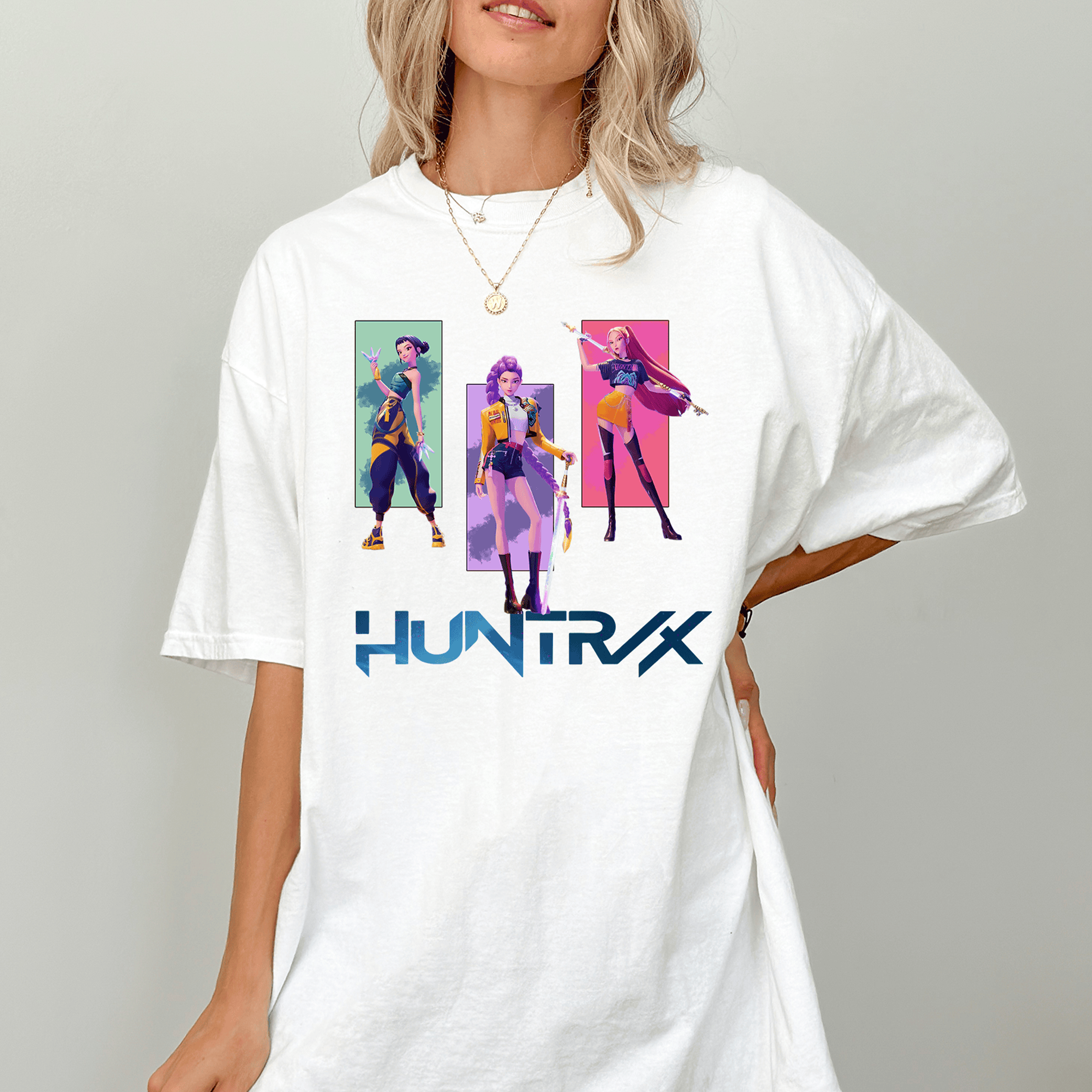 Huntrix - K -pop Demon Hunter Character 2025  Unisex T-shirt/Crewneck/Hoodie