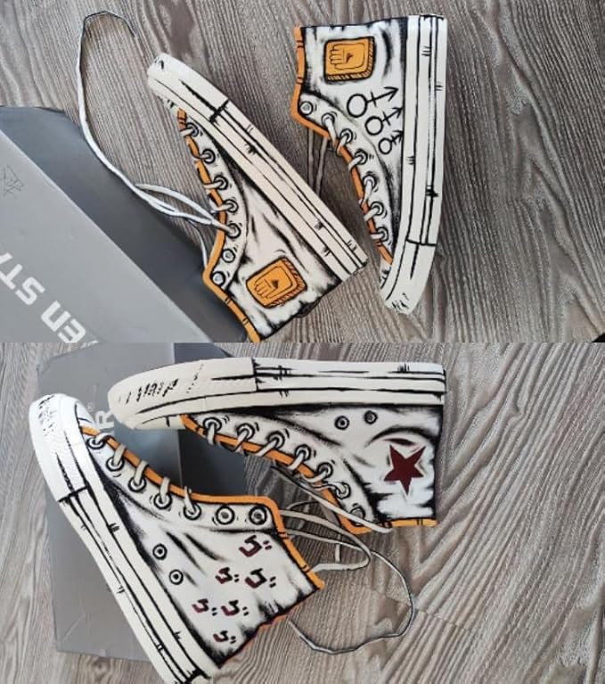 JoJo's Bizarre Adventure JOJO Shoes Graffiti Sneakers Shoes