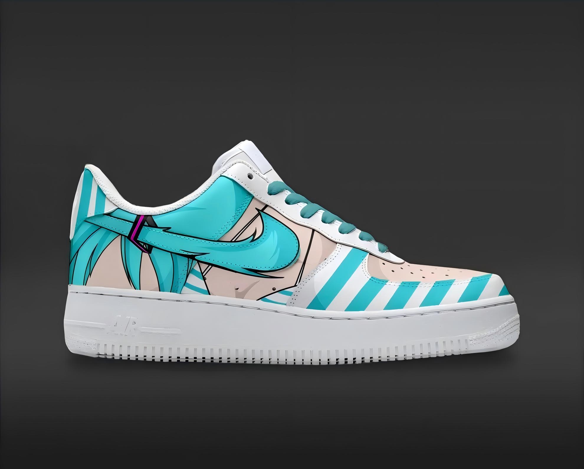 Bunny Miku Design Shoes