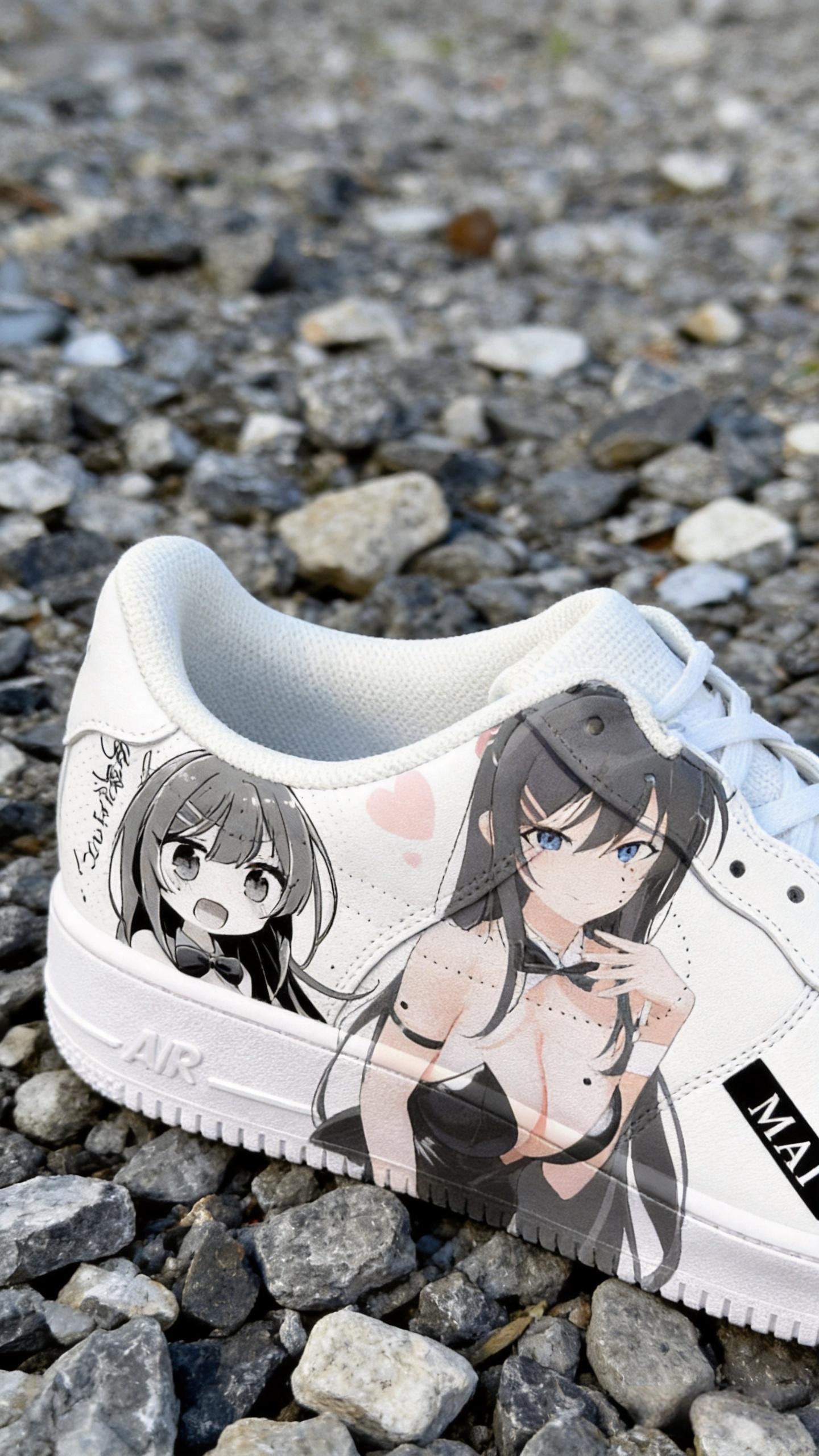 Mai Sakurajima Design Shoes