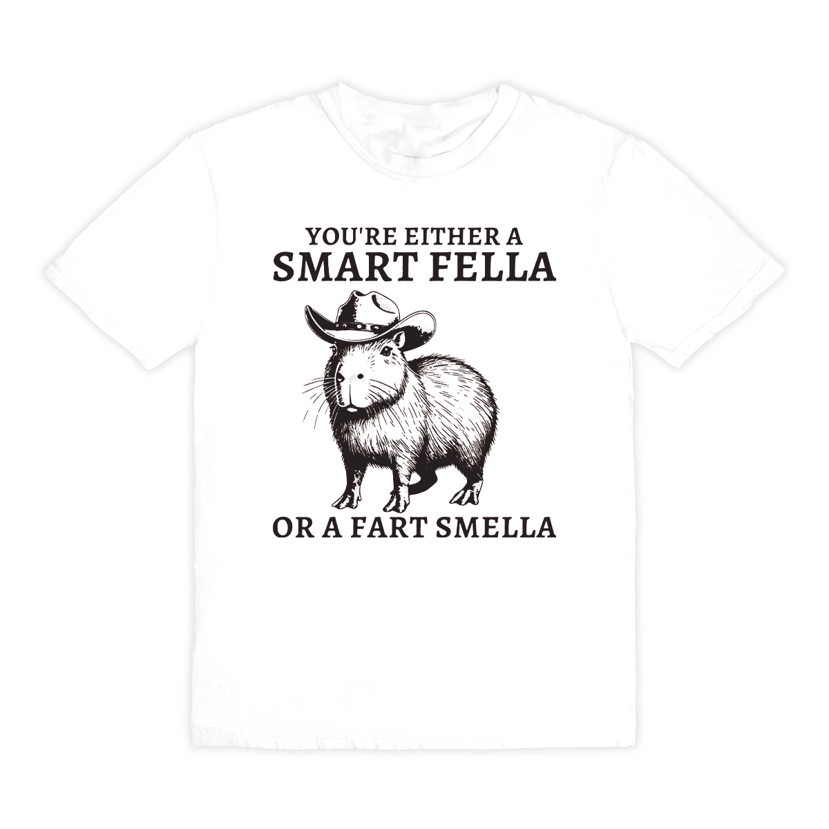 Smart Fella Capybara Tee