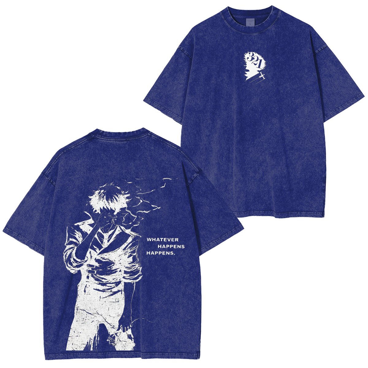 Cowboy Bebop Spike Spiegel . Vintage Washed T-shirt/Crewneck/Hoodie
