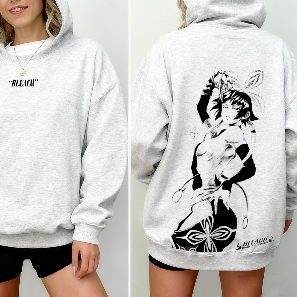 Soi Fon Bleach Anime Vintage Washed T-shirt/Crewneck/Hoodie