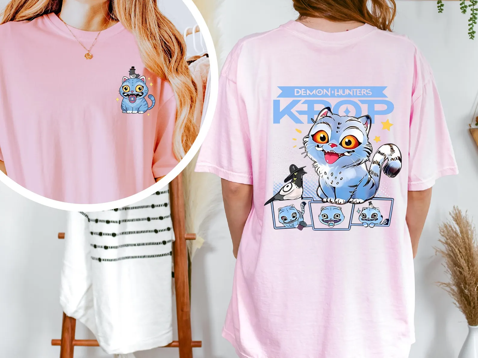 Derpy Tiger Kpop Demon Hunters Shirt /Crewneck/Hoodie