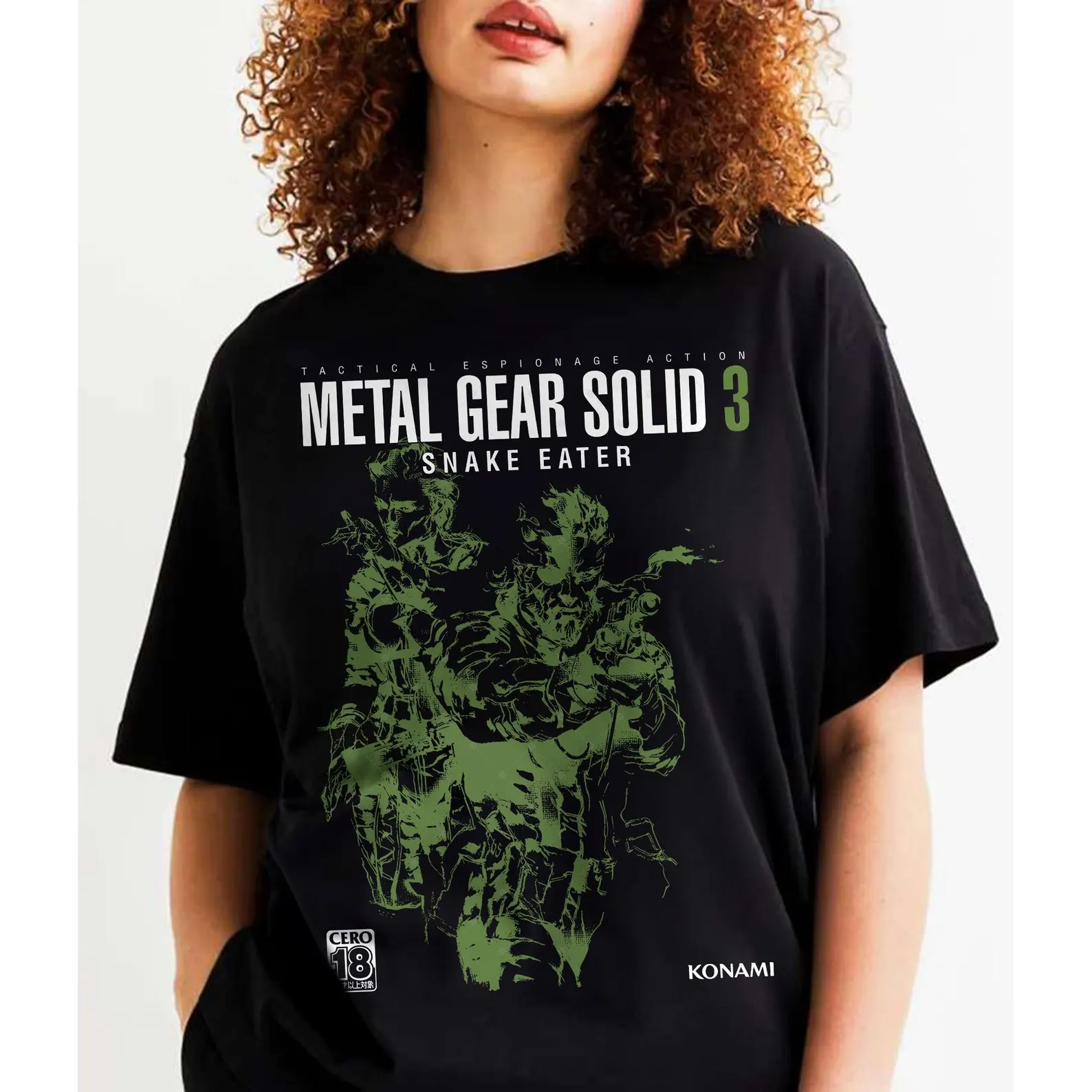 Metal Gear Solid 3 Snake Awesome Pure Cotton Unisex T-shirt