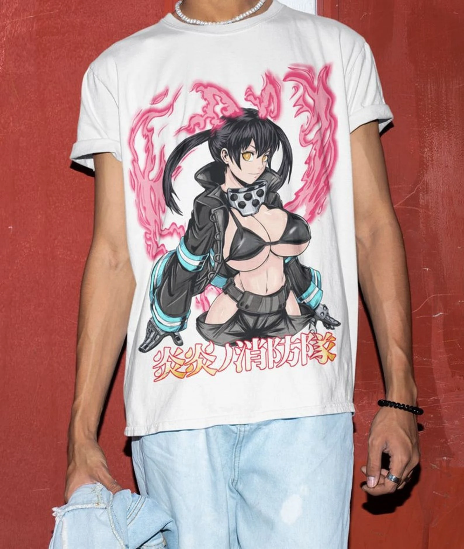 Camiseta unisex Waifu Material Anime, Tamaki Anime Girl Lewd Shirt