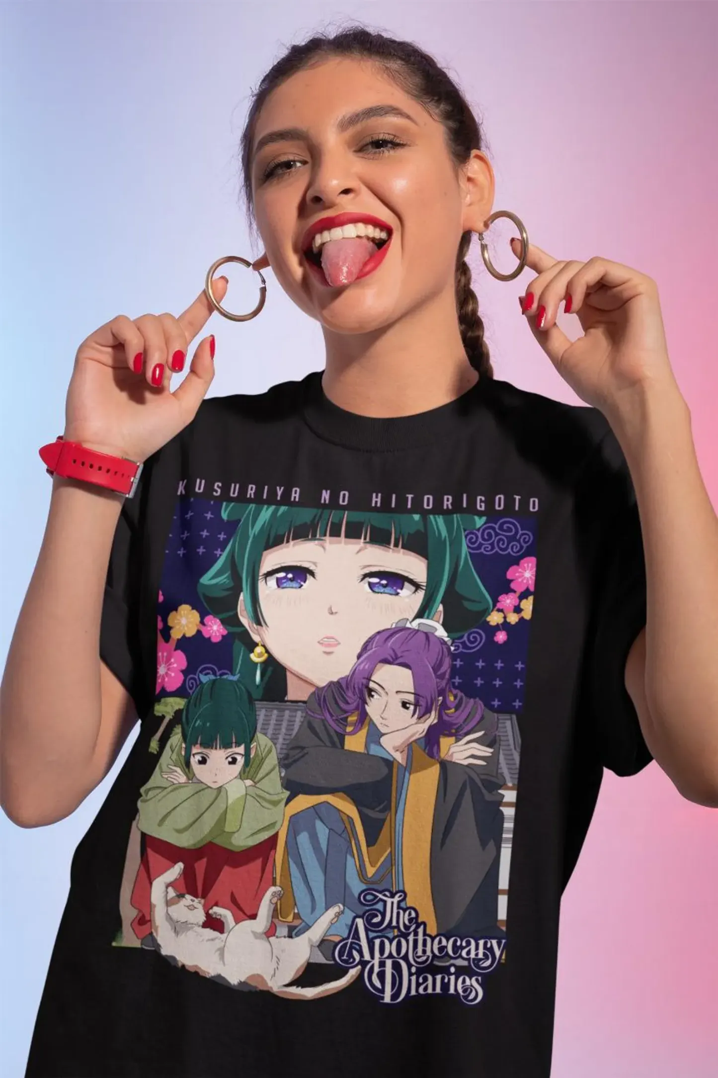 Anime Apothecary Unisex T-shirt - Japanese Manga Art