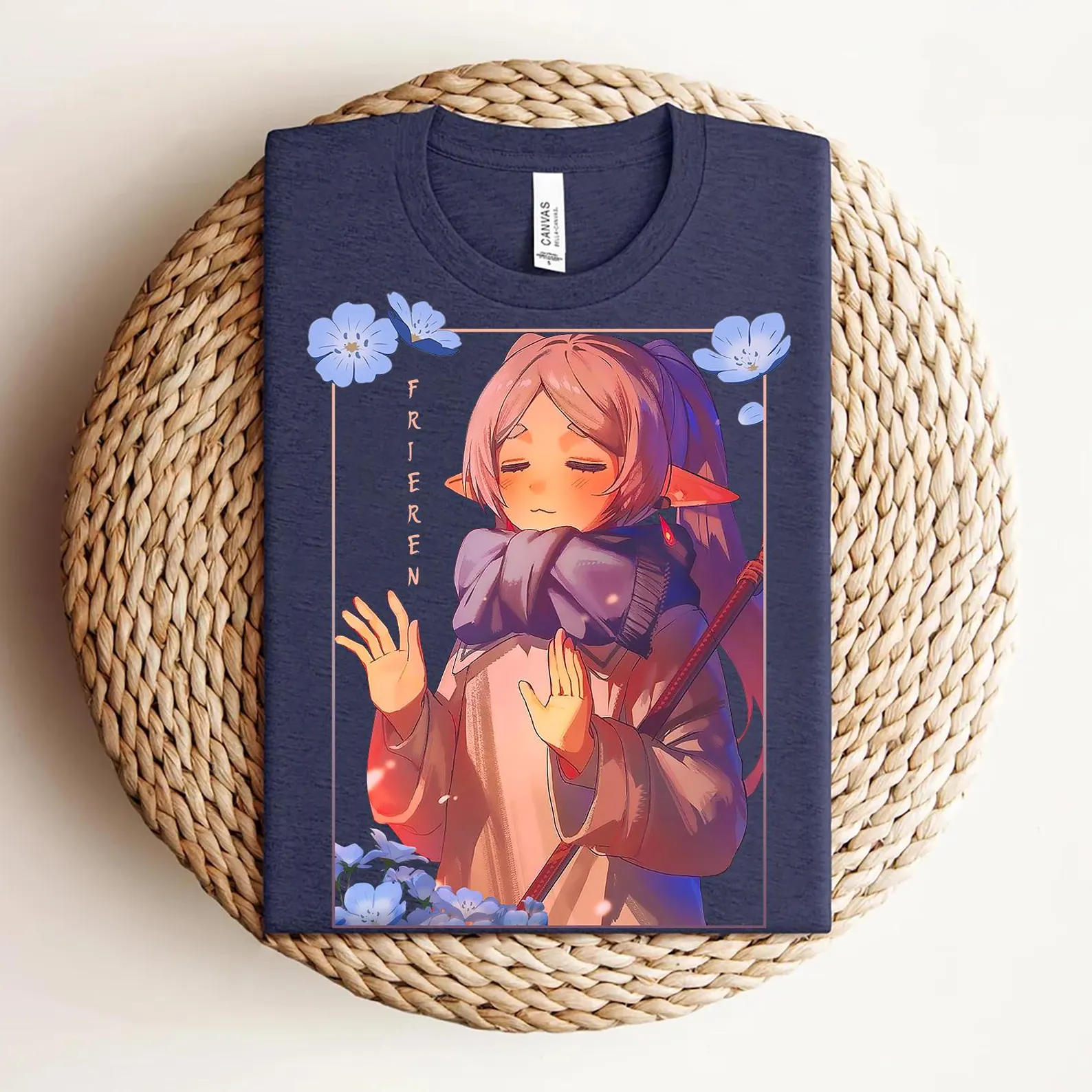 Frieren Shirt, Kawaii Anime Shirt