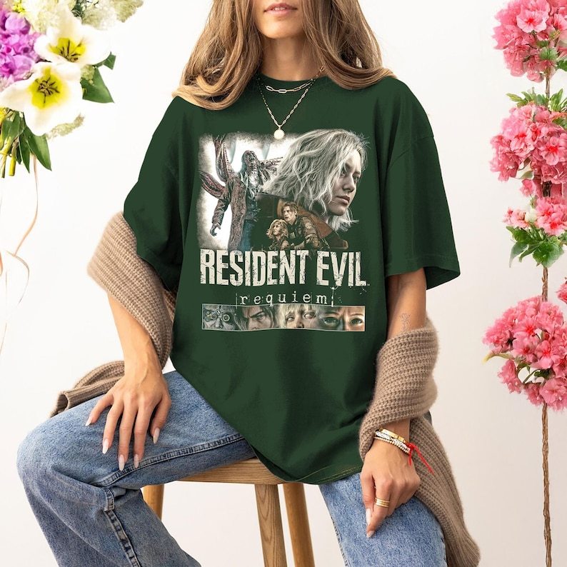 Resident Evil  Game Oversized T-shirt/Crewneck/Hoodie