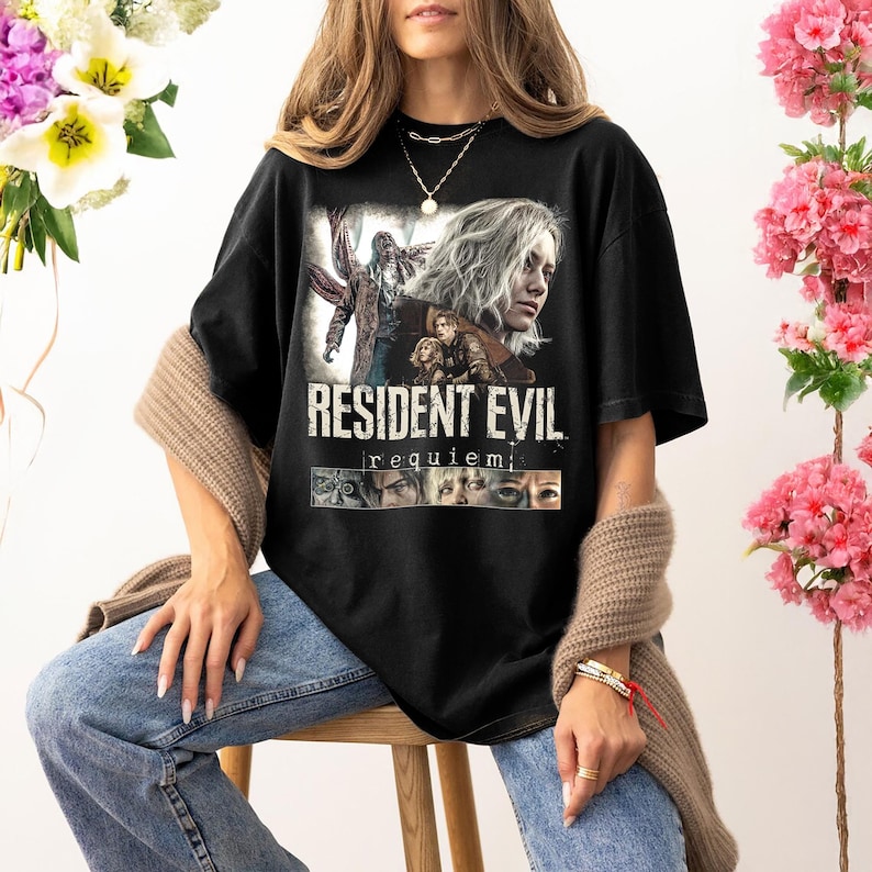 Resident Evil  Game Oversized T-shirt/Crewneck/Hoodie