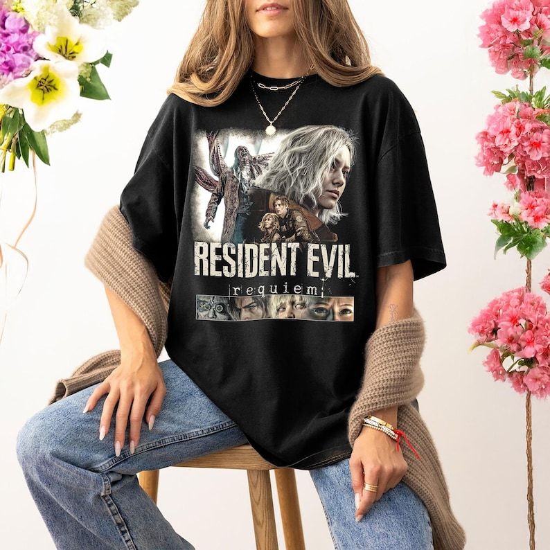 Resident Evil Game Oversized T-shirt/Crewneck/Hoodie