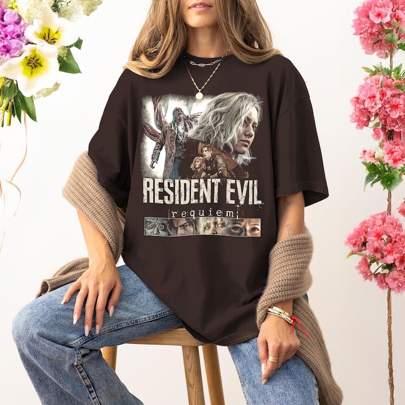 Resident Evil  Game Oversized T-shirt/Crewneck/Hoodie