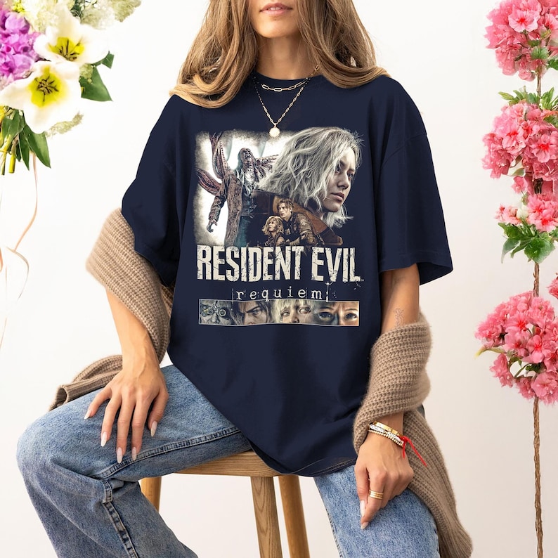 Resident Evil  Game Oversized T-shirt/Crewneck/Hoodie