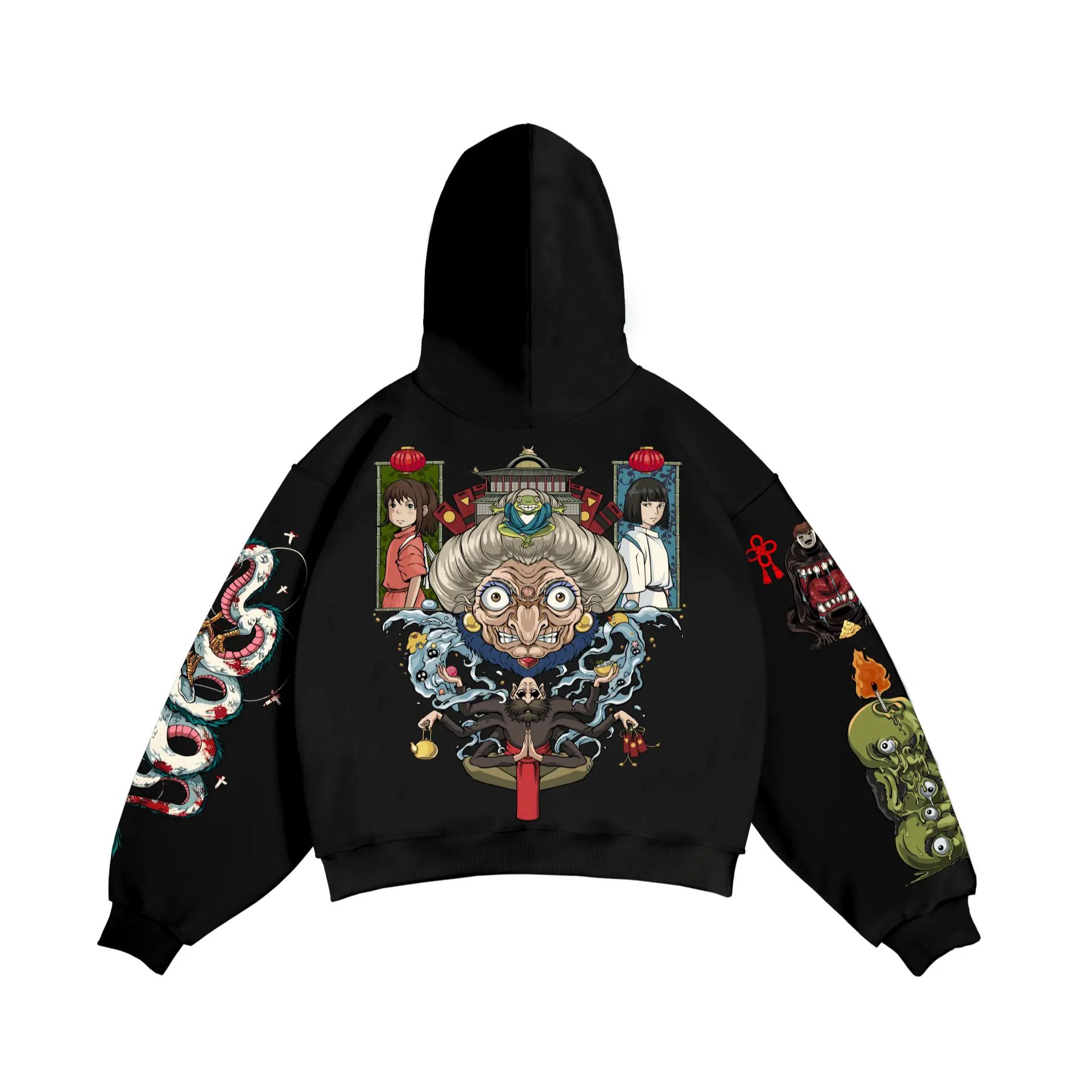 Spirited Away Unisex Zip Up Hoodie
