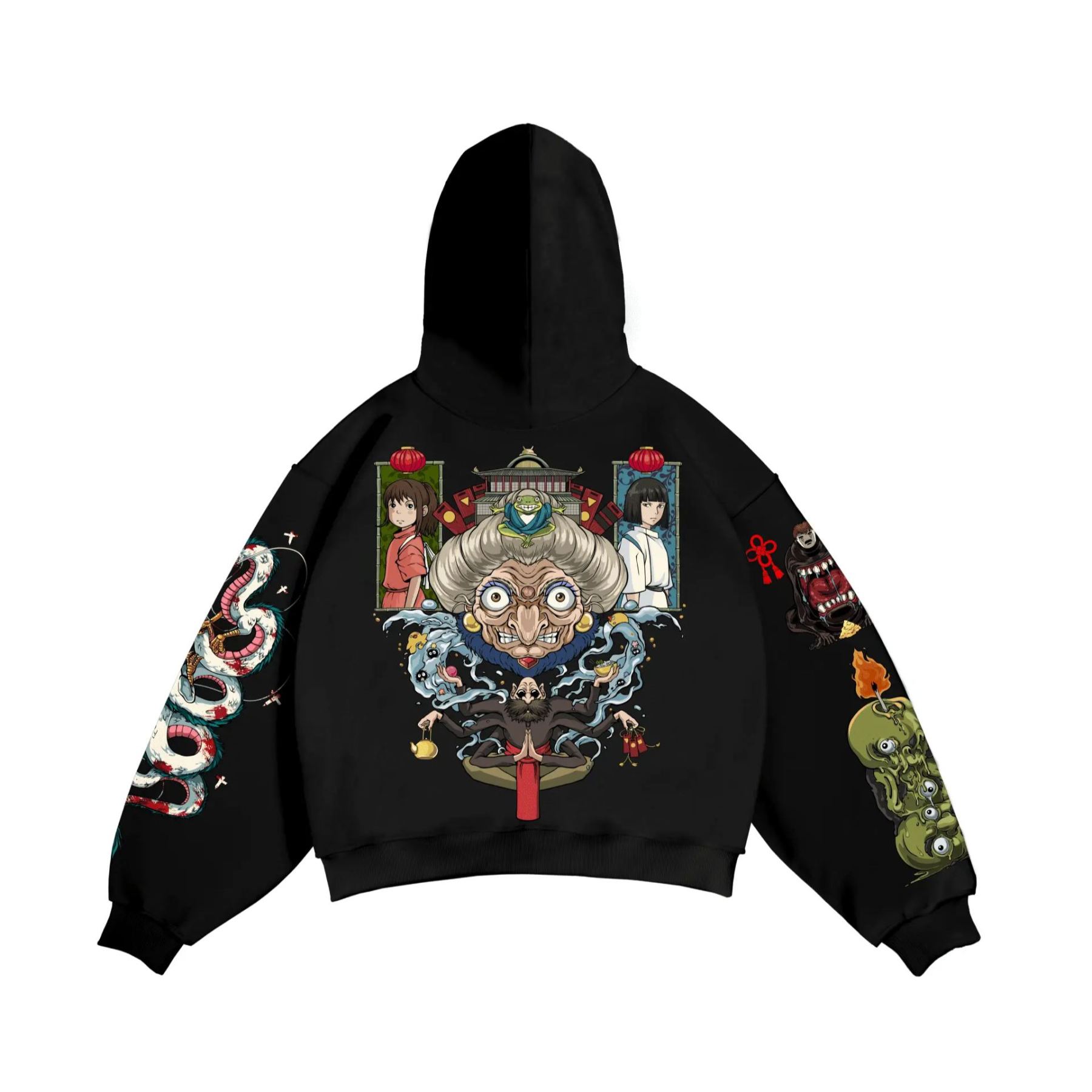 Spirited Away Unisex Zip Up Hoodie