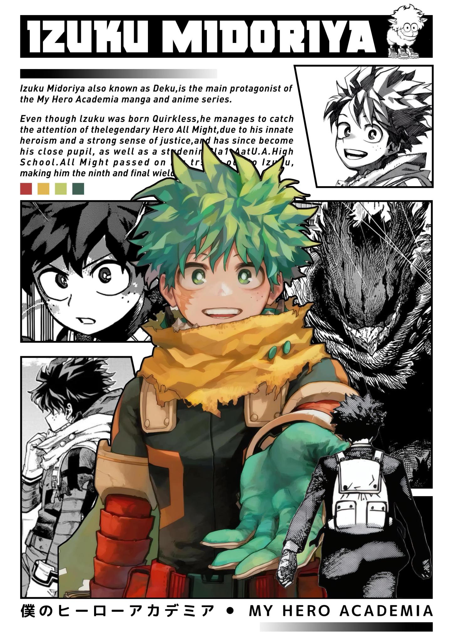 My Hero Academia MHA Poster