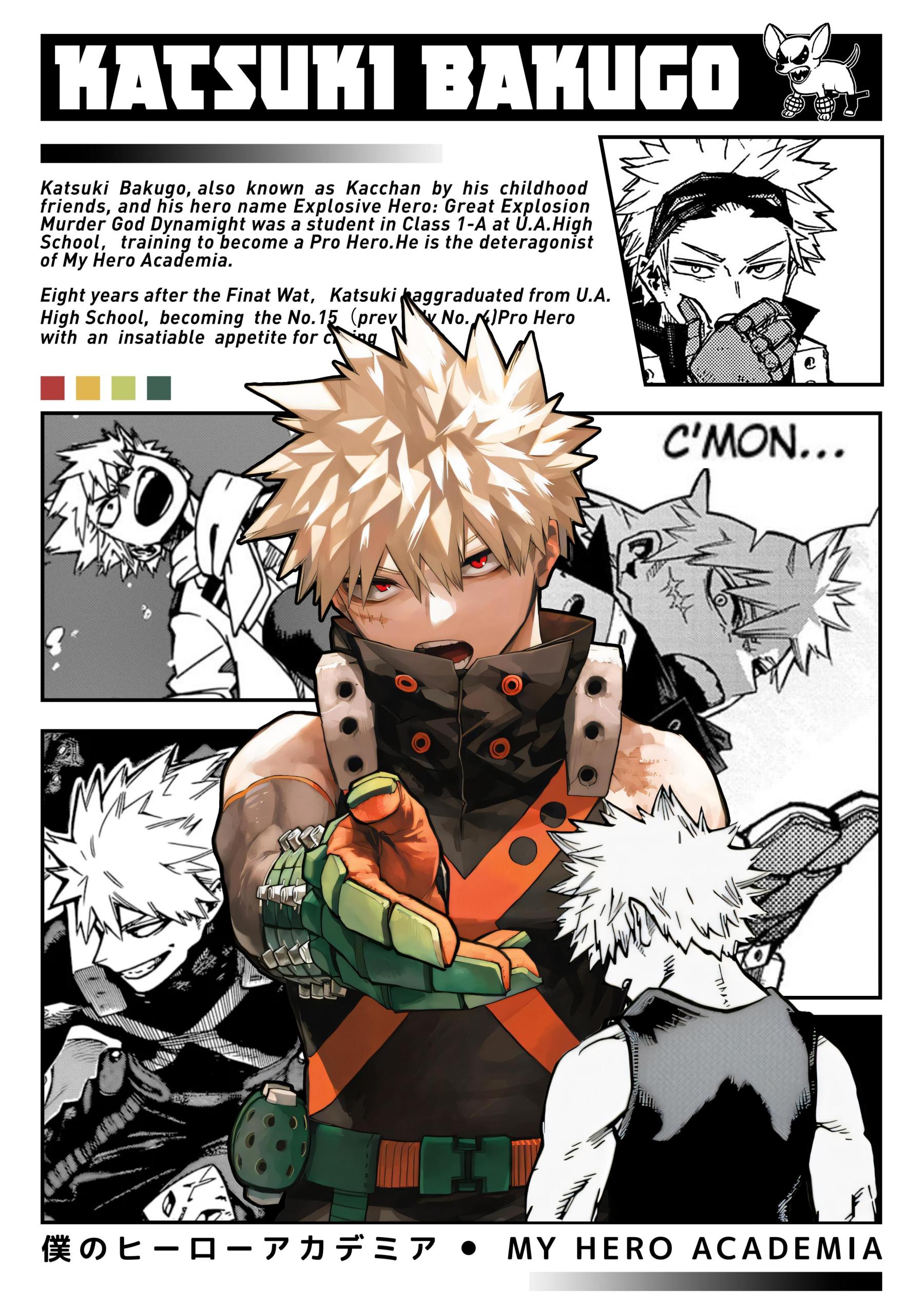 My Hero Academia MHA Poster