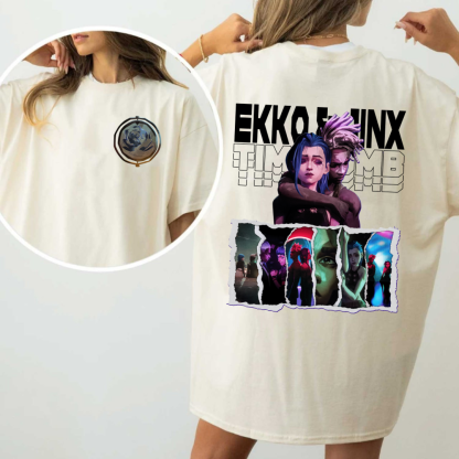 Ekko Jinx Arcane T-Shirts