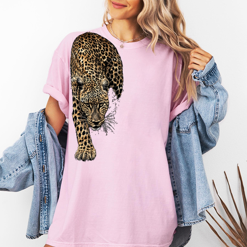 Black Leopard Oversized T-shirt/Crewneck/Hoodie