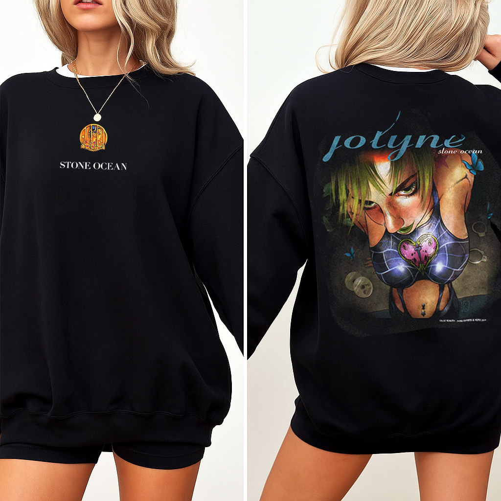 Jolyne Cujoh Stone Ocean Jojo Vintage Washed T-shirt/Crewneck/Hoodie