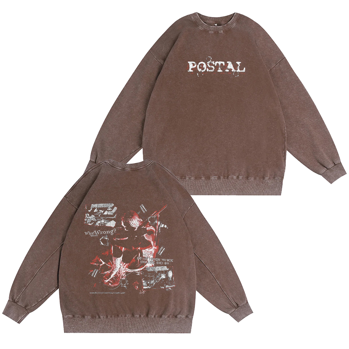 POSTAL 1997 Vintage Washed T-shirt/Crewneck/Hoodie