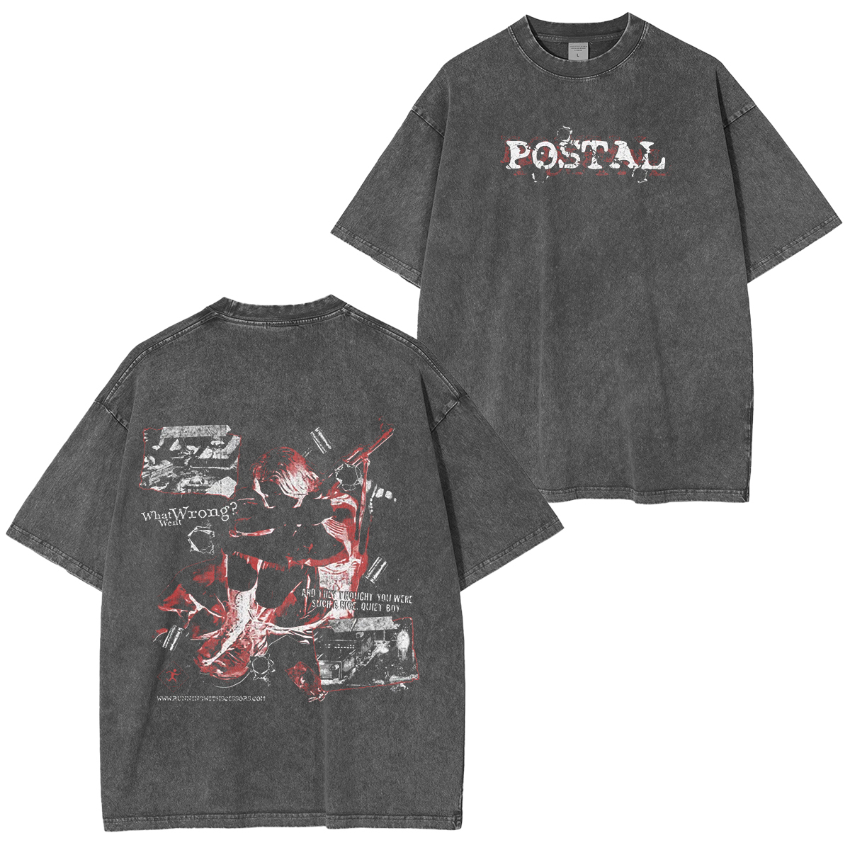 POSTAL 1997 Vintage Washed T-shirt/Crewneck/Hoodie