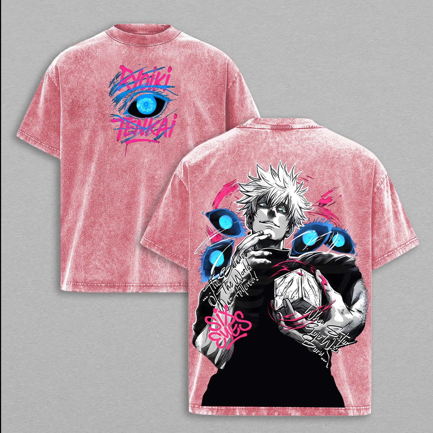 Jujutsu Kaisen Washed T-shirt/Crewneck/Hoodie