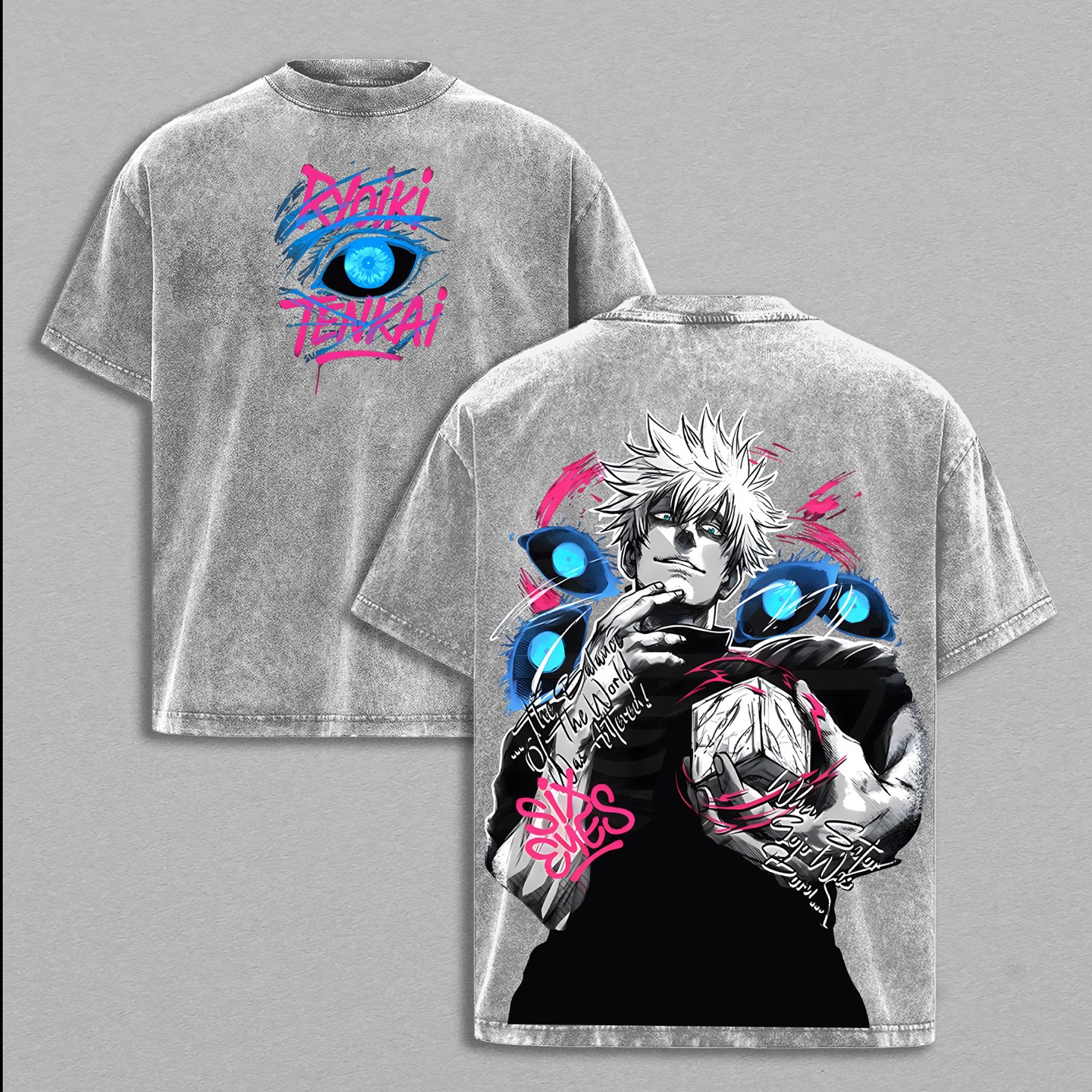 Jujutsu Kaisen Washed T-shirt/Crewneck/Hoodie