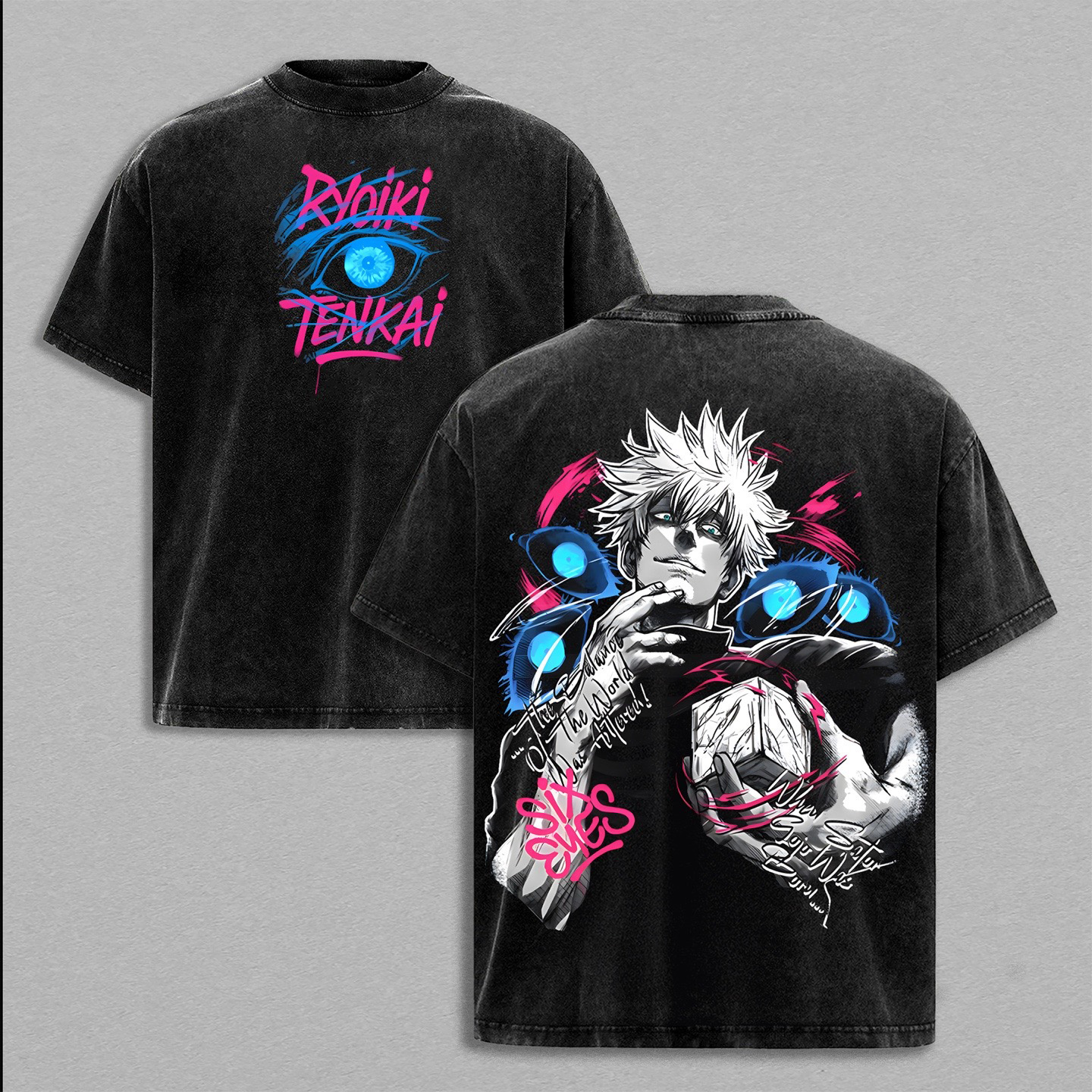 Jujutsu Kaisen Washed T-shirt/Crewneck/Hoodie