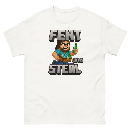 Fent and Steal Minecraft Parody T-Shirt
