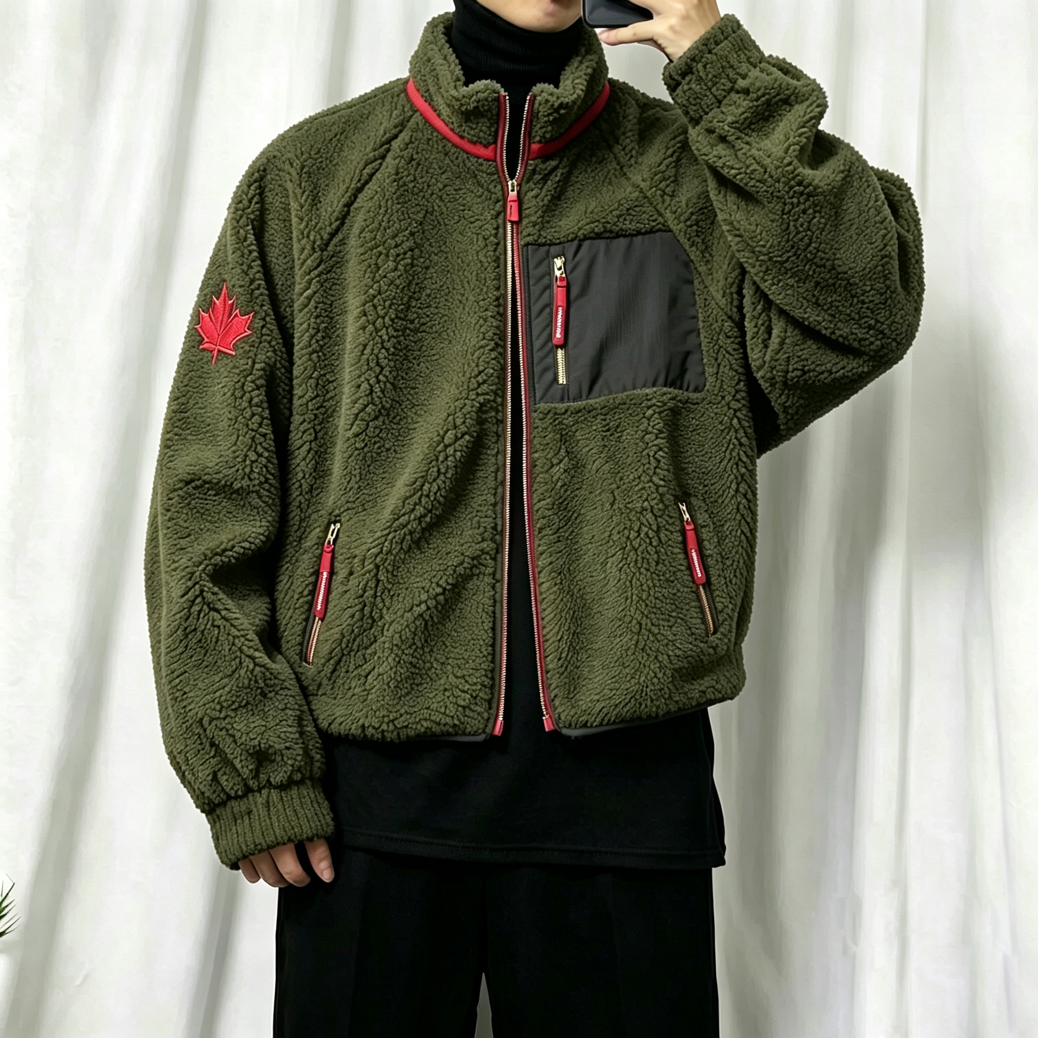 The Province of Canada x Heated Rivalry limited edition Fleece Jacket