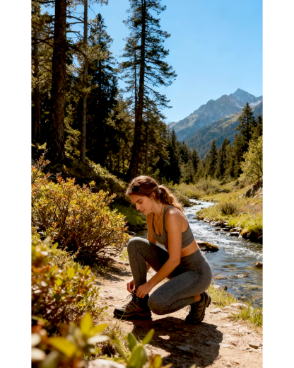 Women's one-piece merino wool close-fitting sports yoga pants