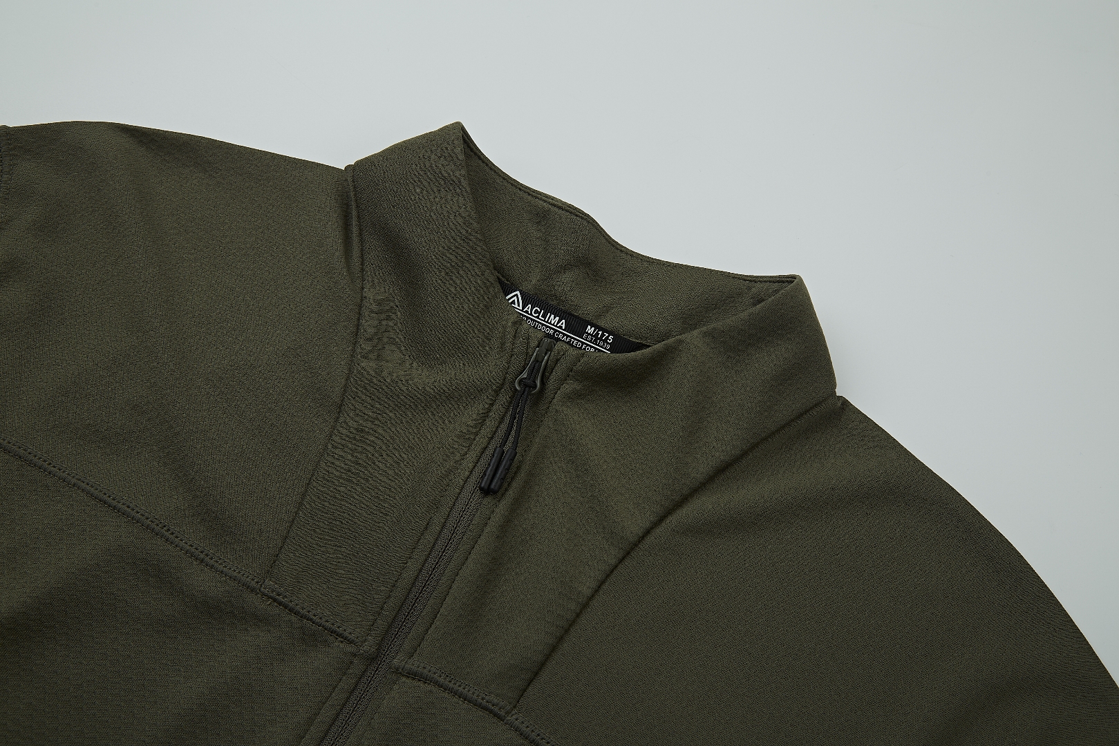 Autumn outdoor hiking half-zip quick-drying antibacterial long-sleeve base layer shirt