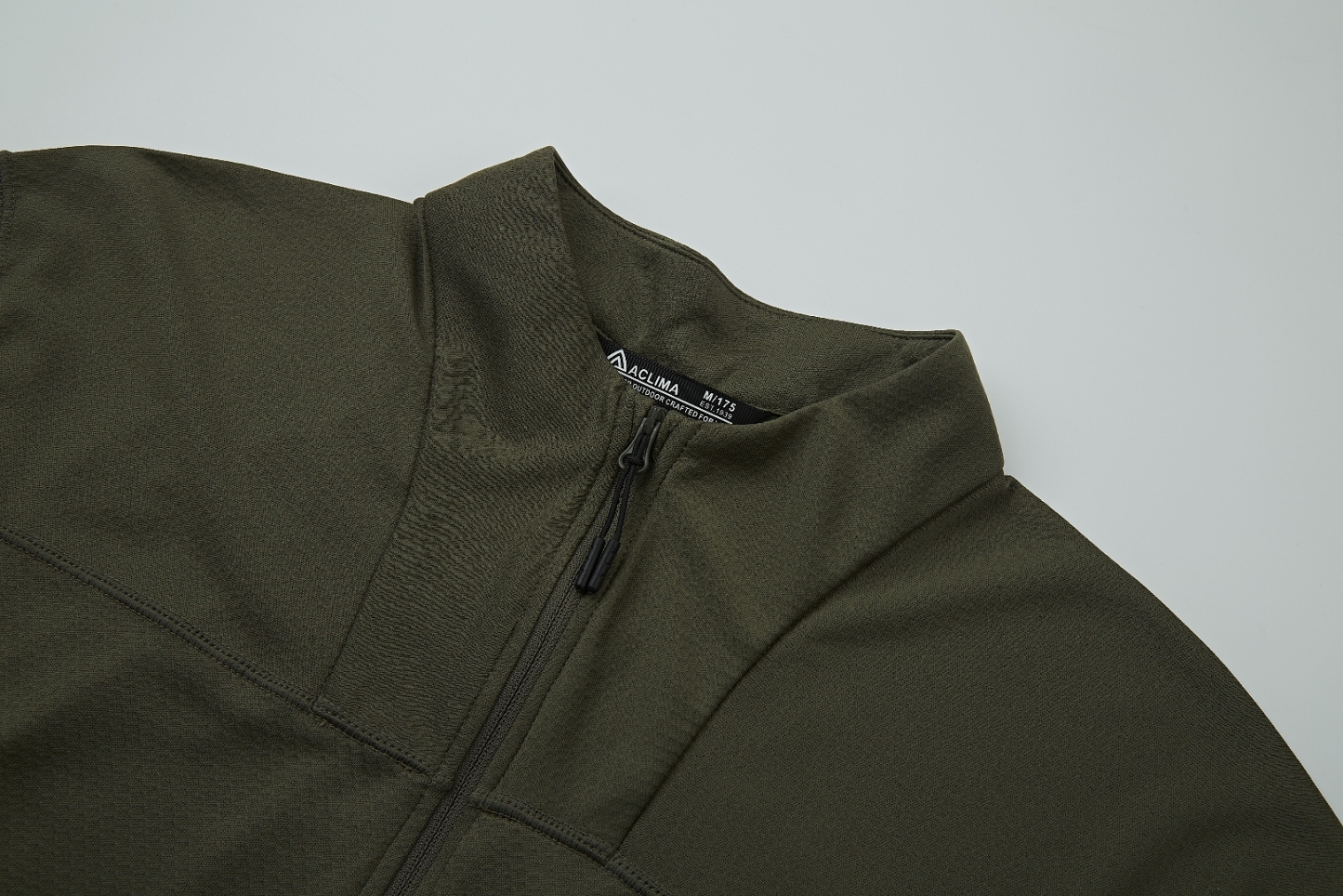 Autumn outdoor hiking half-zip quick-drying antibacterial long-sleeve base layer shirt